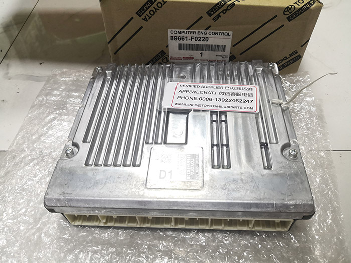 89661-F0220,Toyota Hilux Gun125 Engine Computer ECU,89661F0220